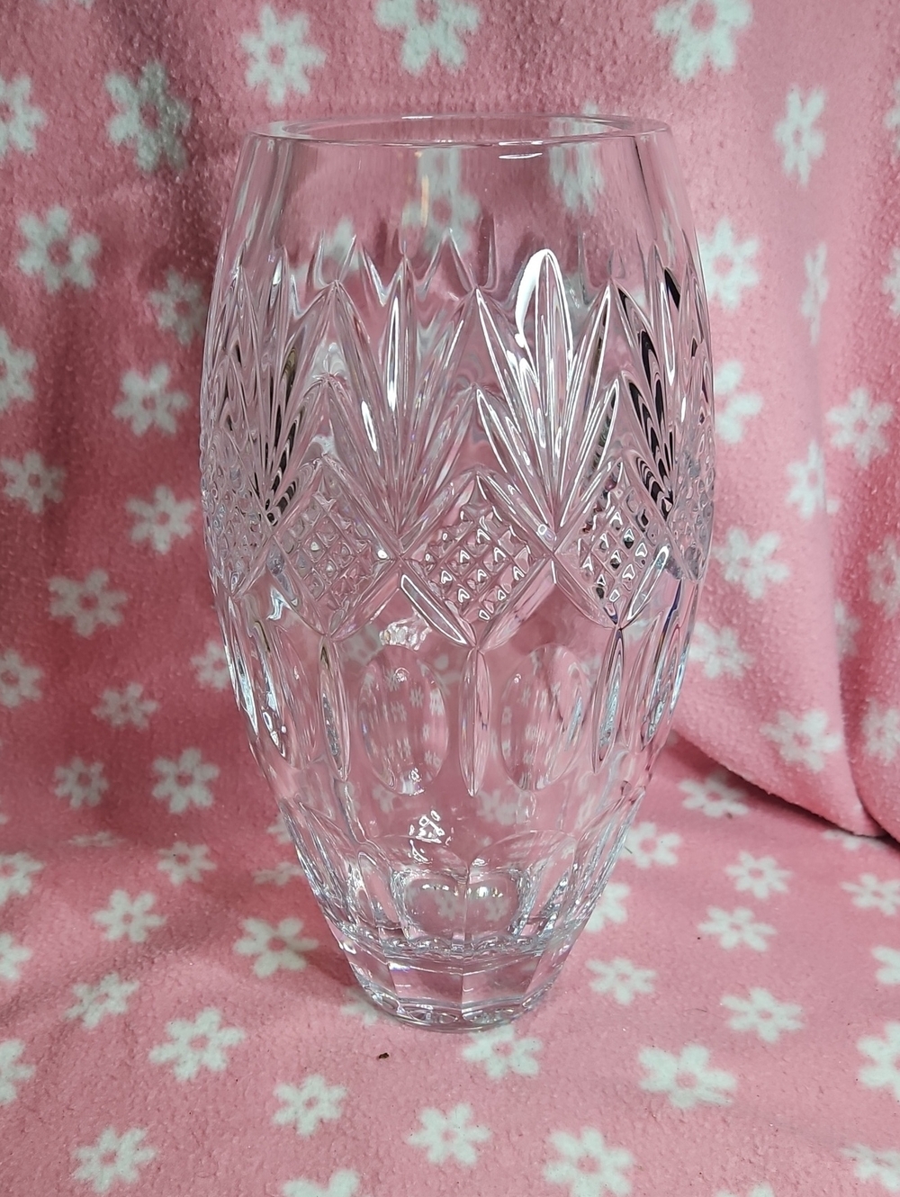 Waterford Crystal Newcastle 12" Upright Cut Vase